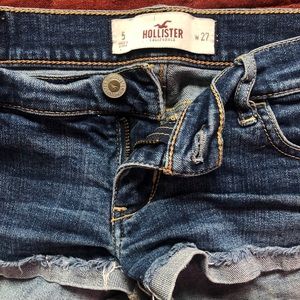 Hollister denim shorts